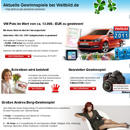 Gewinnspiele beim WELTBILD Verlag
